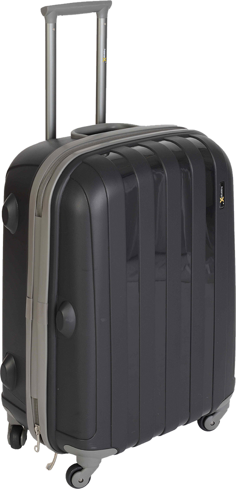 Hard shell top luggage case