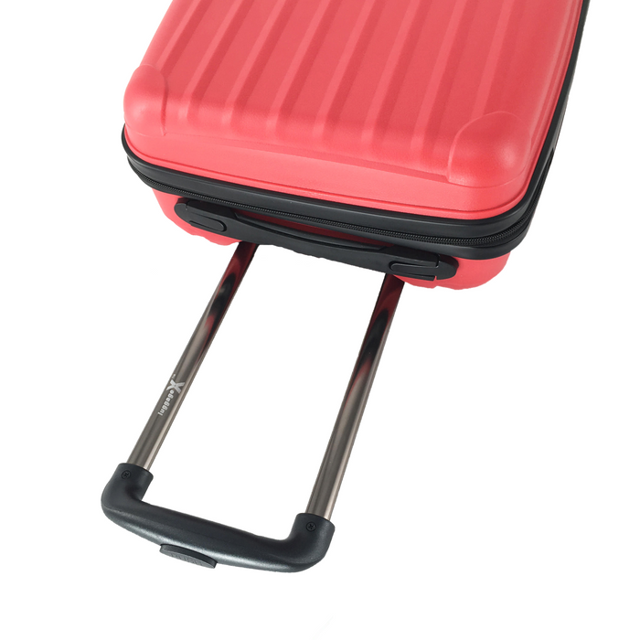 Red LuggageX Slimline Cabin Case